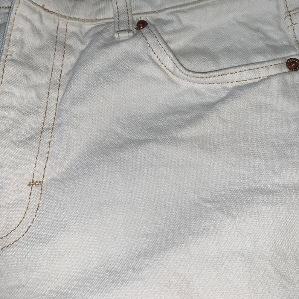vintage white mom jean
